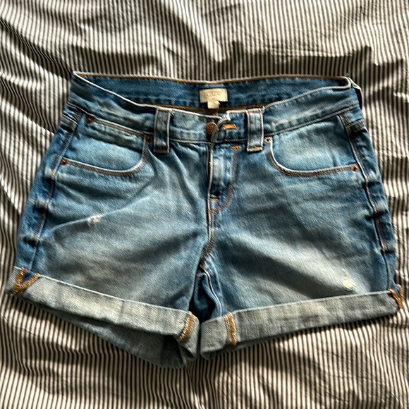 J Crew Jean shorts - Picture 1 of 2